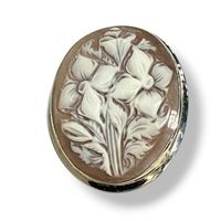 Broche Mandile 1922 Femme Cammei  in Argent Conchiglia 2MSPCM165